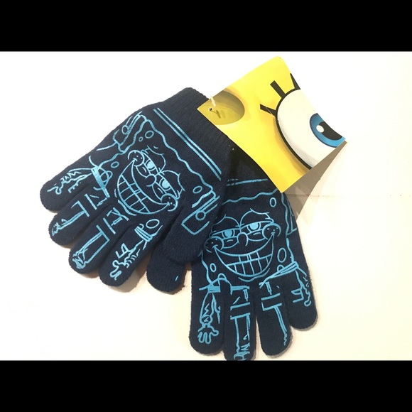 Sponge Bob Boys’ Gloves - Picture 1 of 2